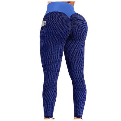 Leggings for Women Tummy Control Petite Leggings for Women Butt Lift High Waisted Tummy Control No See-Through Yoga Pants Workout Running Leggings Scrunch Butt Seamless Gym Booty Tights Blue
