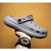 AUTOSTARY Platform Hole Shoes Men's Sandals Lightweight and Breathable Men's Beach Shoes Home Heightened Garden Shoes Men's Sandals Men's view 4