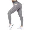 Yoga Pants Plus Size for Women Tall Leggings for Women Butt Lift High Waisted Tummy Control No See-Through Yoga Pants Workout Running Leggings Scrunch Butt Seamless Gym Booty Tights Grey view 3