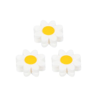 PATIKIL Tennis Racket Dampeners, 3 Pcs Soft Silicone Tennis Racquet Vibration Dampeners for Tennis Gift, White