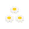 PATIKIL Tennis Racket Dampeners, 3 Pcs Soft Silicone Tennis Racquet Vibration Dampeners for Tennis Gift, White view 1