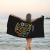 Beach Towel Best Dog Mom Ever Sand-Free Towels for Travel Sports Quick Dry Camping Towels view 3