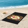 FULVO Beach Towel Knights TEM-Plar Mas-Onic Sand-Free Towels for Travel Sports Quick Dry Camping Towels view 3