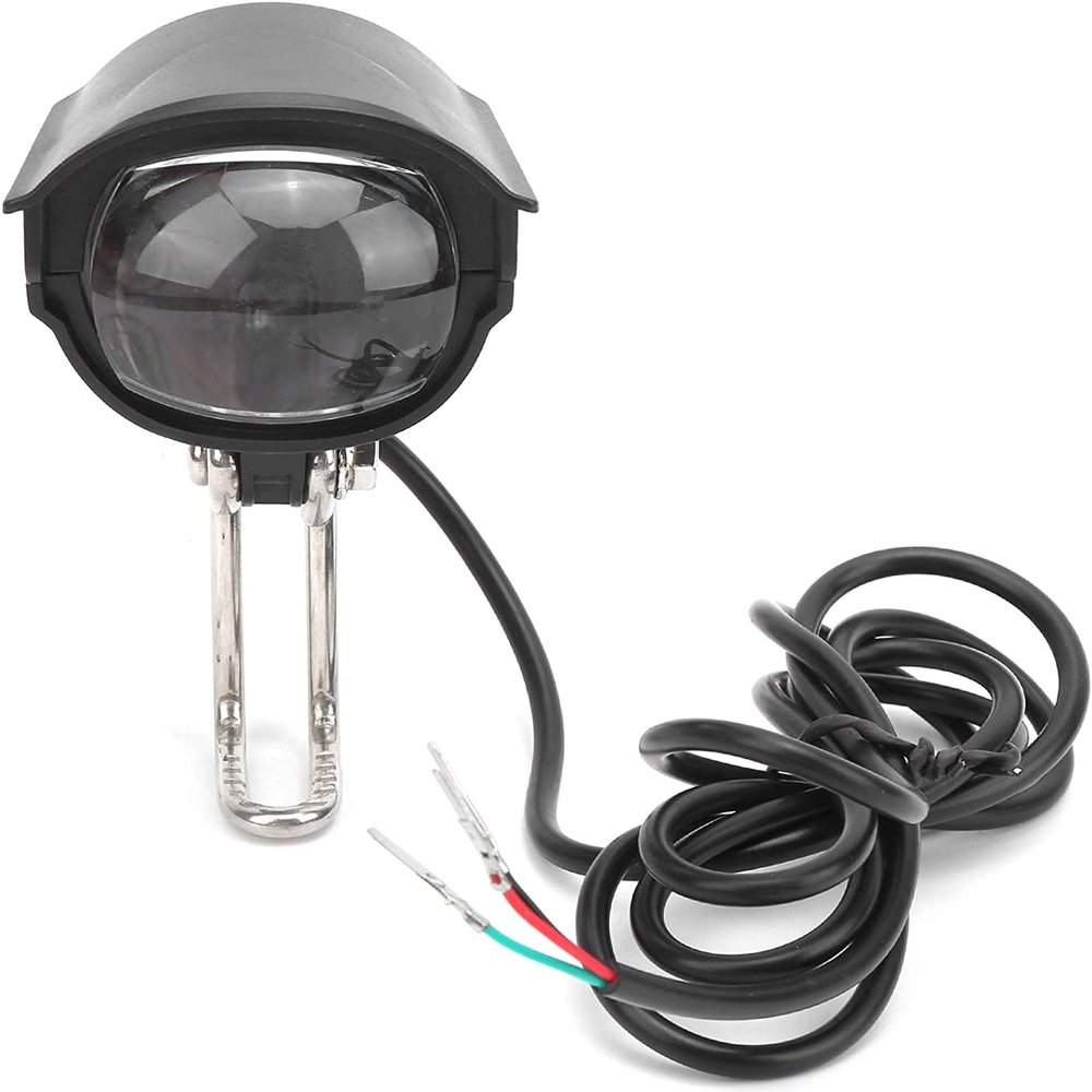 MXITA The Lights on The Handlebars Bicycle LED Light Bike Waterproof Flashlight Electric Bike Headlight Front Lamp for 36V 48V high Brightness and Good penetrating Ability., jj-99