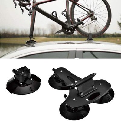 MekUk Bike Racks Bicycle Bike Car Cycle Carrier With Sucker Car Suction Roof For Sports Outdoors Tourism Camping For Cars Bike Carriers Roof Mounted Bicycle Carrier Car Back Rack Rear Mounted Universa