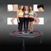 Indoor Trampoline with Handle 40In Children and Adults Sports Trampoline Safety Spring Cover Pad Support Up to 220 Pounds view 2