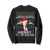 Joe Biden Happy 4th Easter Ugly Christmas Sweater For Women Sweatshirt view 1