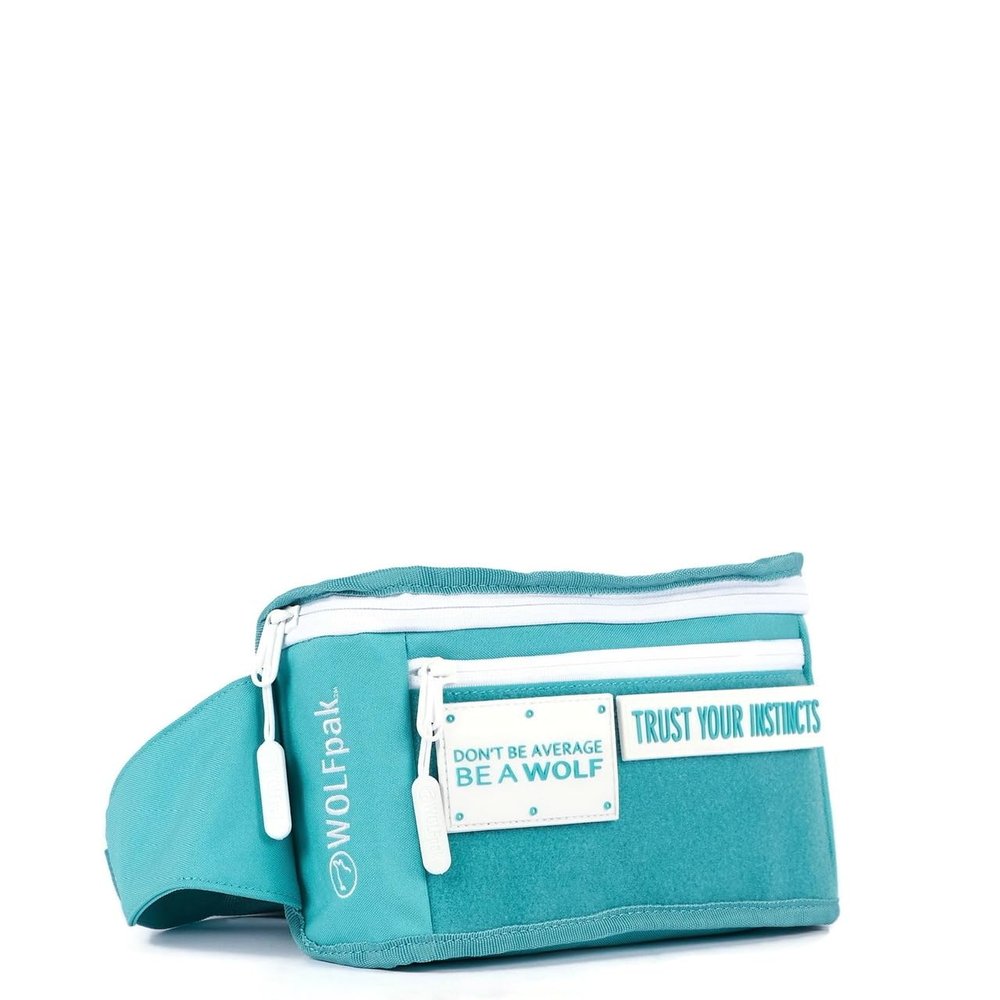 WOLFpak Tactical Fanny Pack, Chest Pack (Aqua Goddess)