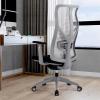 Executive Desk Chair Ergonomic Office Chair Mesh Home Office PC Chair High-Back Swivel Executive Chair Height Adjustable with Thick Seat, Adjustable Lifting 3D Arms Office Chair view 2