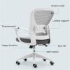 Executive Desk Chair Ergonomic Office Chair Desk Chair Breathable Mesh Back PC Chair with Lumbar Support Arms Adjustable Swivel Rolling Task Mid Back Executive Chair Office Chair (Color : C) view 3