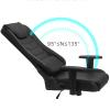 Executive Desk Chair Office Desk Chair High Back Black Leather Soft Executive Ergonomic Office Chair Adjustable Height Task Chair with Arms Office Chair view 4