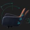 Executive Desk Chair Ergonomic Office PC Desk Chair Height Adjusting Arm Waist Support Function, Mid Back Swivel Task Chair for Home Office Office Chair (Color : B) view 4