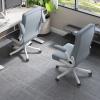 Executive Desk Chair Ergonomic Office Chair with Lumbar Support and Flip Armrests, Adjustable Height Swivel Executive Desk Chair and PC Desk Chair Office Chair (Color : A) view 2