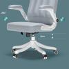 Executive Desk Chair Ergonomic Office Chair with Lumbar Support and Flip Armrests, Adjustable Height Swivel Executive Desk Chair and PC Desk Chair Office Chair (Color : A) view 4