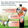 FINGER TEN Golf Club Head Covers Woods Hybrids 1/2/3/4 Pack, Headcovers Men Women 3 5 7 X with Interchangeable Number Tag, Fit All Wood Hybrid Clubs (1 Pack-Orange Hybrid Cover) view 2