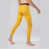 HYCOPROT Men's Compression Pants Athletic Tight,Leggings Base Layer Bottoms for Running Workout Sports Yoga Basketball Yellow view 3