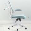 Executive Desk Chair Ergonomic Office Chair, Swivel Desk Chair Height Adjustable Mesh Back, PC Mesh Chair with Lumbar Support and Flip-up Arms Office Chair (Color : C) view 3
