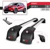 accessorypart Compatible with Renault Captur II 2019-2024 Cross Bar ACE-2 Roof Racks Car Top Luggage Carrier Rails Grey view 4
