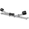 Gecheer Boat Trailer Bottom Support Bracket with Keel Rollers, Adjustable Width 31IN-48IN, Zinc-Coated Steel, Heavy Duty, for Boat Trailers view 1