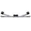 Gecheer Boat Trailer Bottom Support Bracket with Keel Rollers, Adjustable Width 31IN-48IN, Zinc-Coated Steel, Heavy Duty, for Boat Trailers view 2
