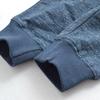 Baby Boy Girl Pants Toddler Kids Cotton Sweatpants Elastic Waist Fall Winter Trousers (Blue, 3 Years) view 3