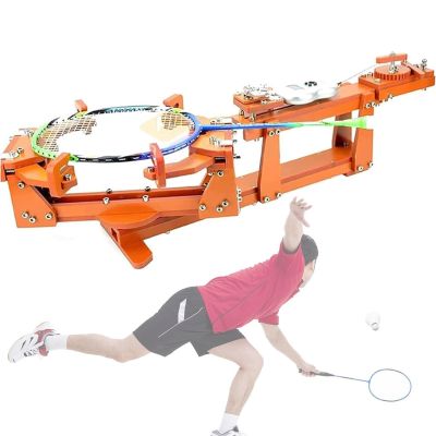 ZXSYYDS Badminton Racket Stringing Machine,Racket Stringing Machine with Stringing Accessories, Heavy Hammer Badminton Racket Stringer for Squash, Tennis or Badminton Rackets