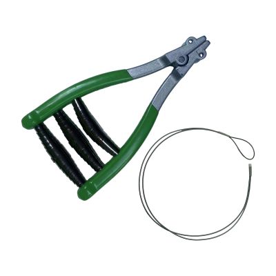 Starting Clamp, Professional Stringing Clamp, Portable 3 Spring Clamping Tool, Tennis Equipment for Badminton Racket, Tennis, Green