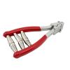 Starting Clamp, Professional Stringing Clamp, Portable 3 Spring Clamping Tool, Tennis Equipment for Badminton Racket, Tennis, Red view 3