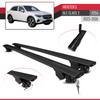 apline Compatible with Mercedes GLC-Class 2 (X254) 2023-2026 Hook Model Car Roof Rack Cross Bar Black Aluminium 2 Bars view 4