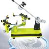 ZXSYYDS Badminton Racquet Stringing Machine, Heavy Hammer Badminton Racquet Stringing Machine,360 Racquet Rotation/ 6 Point Mounting System, Adjustable V-Brackets, for Squash, Tennis view 1