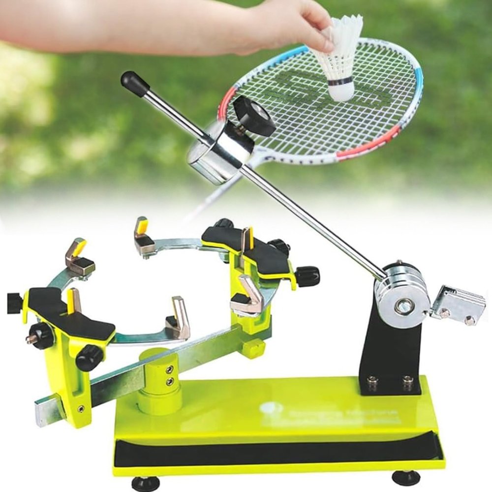 ZXSYYDS Badminton Racquet Stringing Machine, Tabletop Racket Stringing Machine, Heavy Hammer Badminton Racket Stringer for Squash, Tennis or Badminton Rackets