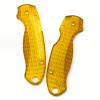 1 Pair Scales Handle Fits for Spyderco C223 para 3, Ultem PEI Clear Handle Patch view 2