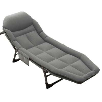 Folding Bed Single Lunch Break Folding Bed Office Nap Recliner Bed Multifunctional Simple And Portable Folding Lunch Break Bed Portable Outdoor Folding Bed for Camp Home Office ( Color : 3 , Size : F