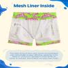 maamgic Boys Swim Trunks Toddler Swim Shorts Little Boys Bathing Suit Swimsuit Toddler Boy Swimwear Little Crocodile Green 3T,Little Crocodile Green,3 T view 2