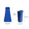 Outdoor Sleeping Mat Ultralight Inflatable Camping Pad Waterproof with Pillow Compact Nap Mat for Hiking Backpacking Cartraveling Tent Blue/Green/Orange (Green) view 2