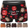 Custom Underwear For Boyfriend Custom Boxers With Face Custom Boxers For Men Customized Boxers Personalized Boxers For Men Style-9 M view 1