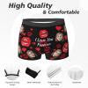 Custom Underwear For Boyfriend Custom Boxers With Face Custom Boxers For Men Customized Boxers Personalized Boxers For Men Style-9 M view 4
