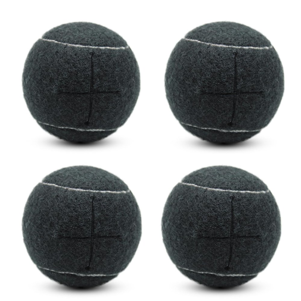 SHYUJAJIE 4 Pcs Precut Walker Tennis Balls for Walkers & Furniture Legs