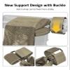 CVLIFE Brass Shell Catcher Cartridge Collector Mesh Heat Resistant Padded Mesh Brass Casing Catcher with Zippered Bottom Quick Release Brass Catcher view 2