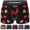 Custom Underwear For Boyfriend Custom Boxers With Face For Men Personalized Boxers With Face On Them Custom Boxers Personalized Gifts For Boyfriend Style-19 L view 1