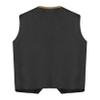 Yartina Boys Arab Prince Street Suit Velvet Waistcoat Top with Harem Pants Stage Dancewear Black 16 Years view 4
