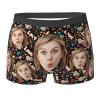 Custom Underwear For Boyfriend Custom Boxers With Face Custom Boxers For Men Customized Boxers Personalized Boxers For Men Style-12 M view 1