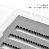 SF 2pcs Collection Fly Boxes Clear Fly Fishing Box A4 Extra Large Capacity Slit Foam Fishing Competition Hook Tackle Boxes view 4