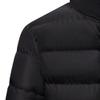 Maiyifu-GJ Men Winter Down Coat Jacket Lightweight Warm Thicken Padded Outerwear Hiking Warm Overcoat (Black Orange,X-Large) view 3