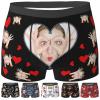 Custom Underwear For Boyfriend Custom Boxers With Face Custom Boxers For Men Customized Boxers Personalized Boxers For Men Style-22 M view 1