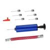 CLENEA 10pcs/Set Flexible Hose Volleyball Football Basketball with Needle Hand Air Pump Durable Balloon Ball Portable view 1