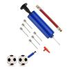 CLENEA 10pcs/Set Flexible Hose Volleyball Football Basketball with Needle Hand Air Pump Durable Balloon Ball Portable view 2