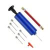CLENEA 10pcs/Set Flexible Hose Volleyball Football Basketball with Needle Hand Air Pump Durable Balloon Ball Portable view 3