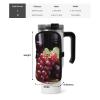 NONHAI Neoprene Water Bottle Pouch for Cup Travel Tumbler Mug Pouch Sports Bottle Pouch Holder Gym Tumbler Cup Accessories Sleeve Bag for Phone, Card, Key view 2