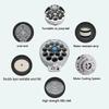 FUYAO Pool Ball Polisher - Automatic 2-in-1 Cleaning Machine for 16/22 Balls | Billiards Cleaner - Electronic Ball Cleaning Machine | Pool Ball Cleaner for 16 Balls view 3